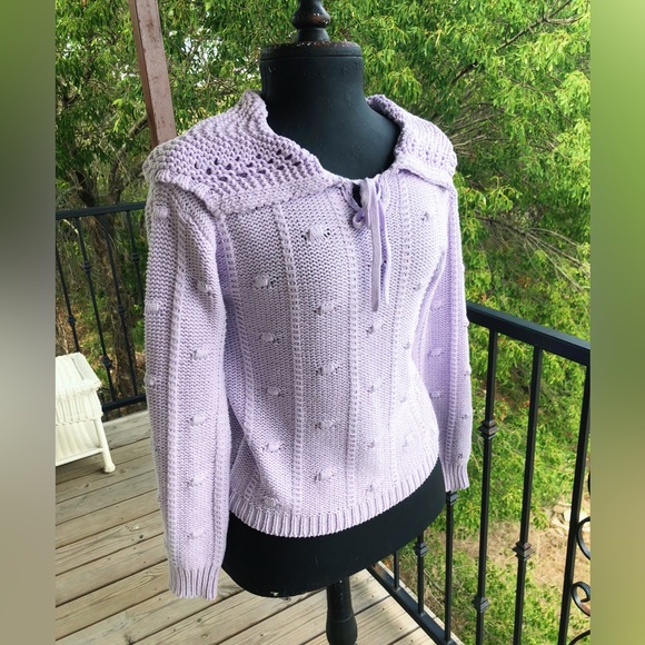 Woman’s collard pullover sweater-sandy liang x target size XS NWT - Picture 5 of 6